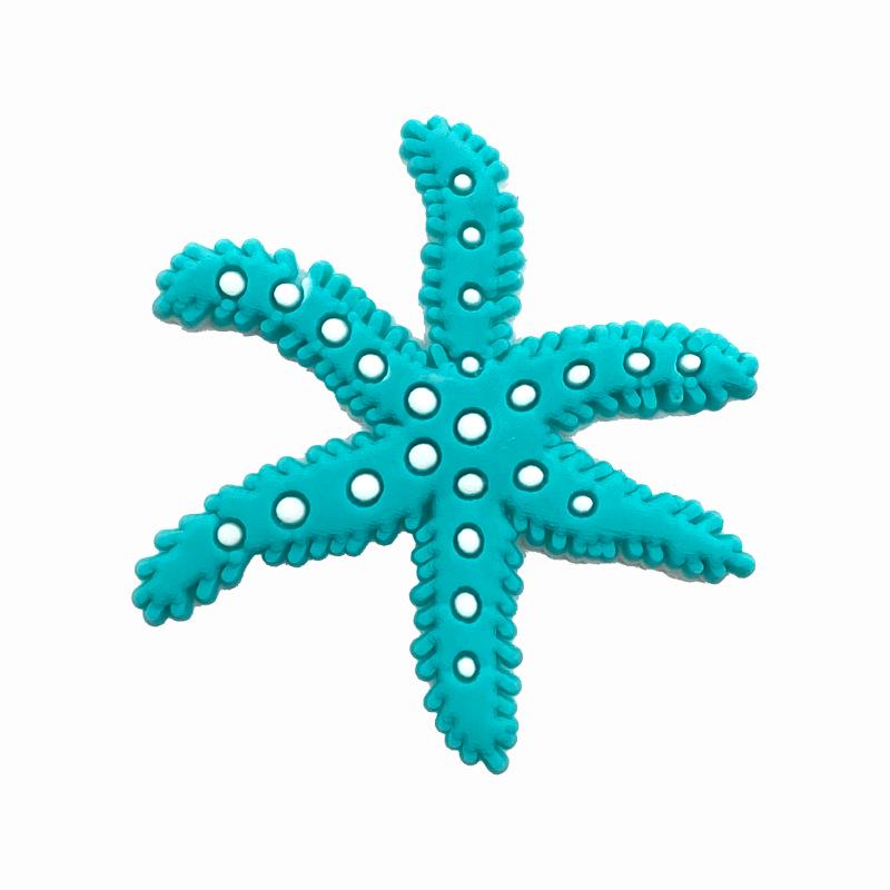 Ozean-Serie Croc-Anhänger: Weiche PVC-Gummi-Schuhschnallen, DIY-Schuhblumen, Gartenschuhzubehör, Kreative Dekorationen.