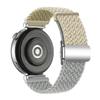 For Huawei Watch GT 4 41mm Universal 18mm Watch Strap Woven Wrist Band with Silver Magnetic Buckle