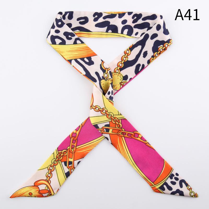 Silk Scarves Versatile Tied Bags, Long Strips, Small Silk Scarves, Bows, Headbands, Streamers, Gift Boxes, Gift Straps.