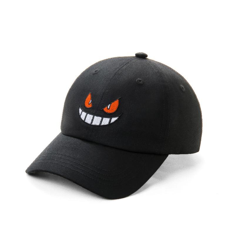 Baseball Stitching Embroidered Eyes Cartoon Neutral Gender Women Men For Caps Outdoor Adjustable Spring And Autumn Casual Sunscreen Hat