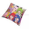 Pizzazz Girls Throw Pillow Case Jem and the Holograms Backpack Coussin Covers DIY Printed Soft Home Decor