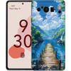 Handyhülle Für Google Pixel 8 7 6 Pro 8A 7A 6A TPU Hülle Weiches Silikon Stoßfest Schwarze Abdeckung Landschaftskunst