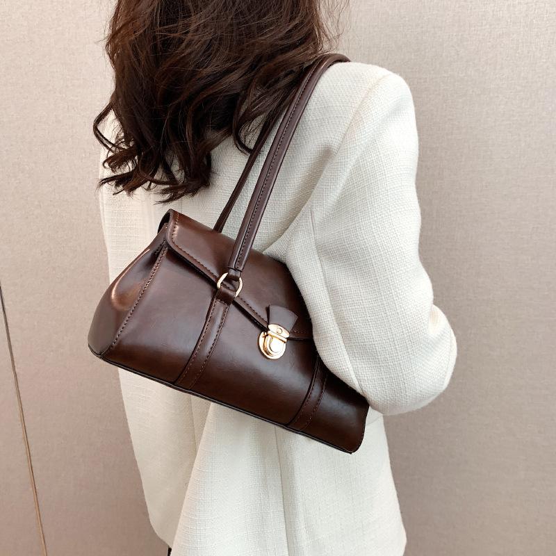 Luxury Designer Underarm Bag for Women's Spring New Commuter Handbags Elegant Fashion Shoulder Bag Red Wedding Tote Bag