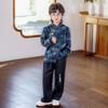 Boys' Traditional Hanfu Set: Stylish Outfit for Spring/Autumn, Perfect for Performances, Recitations, and First Birthdays.