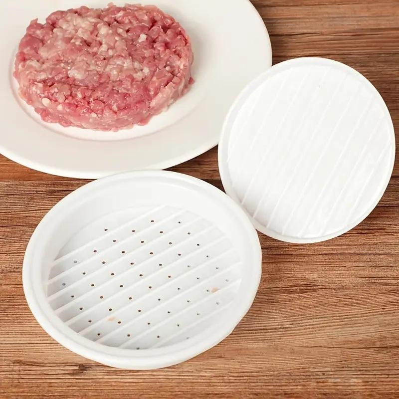 1PC Stuffed Hamburger Press, Plastic Burger Maker Mould for Grill & BBQ, Meat Patty Press Kitchen Tool