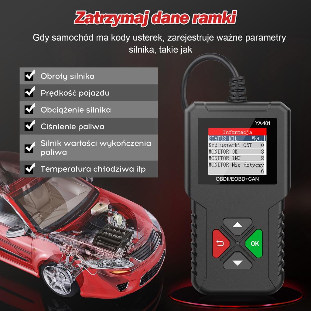 Mini Bluetooth OBD2 Scanner Diagnostic Tools Car Diagnostic Engine Code Reader for OBD II/EOBD Vehicles for Android