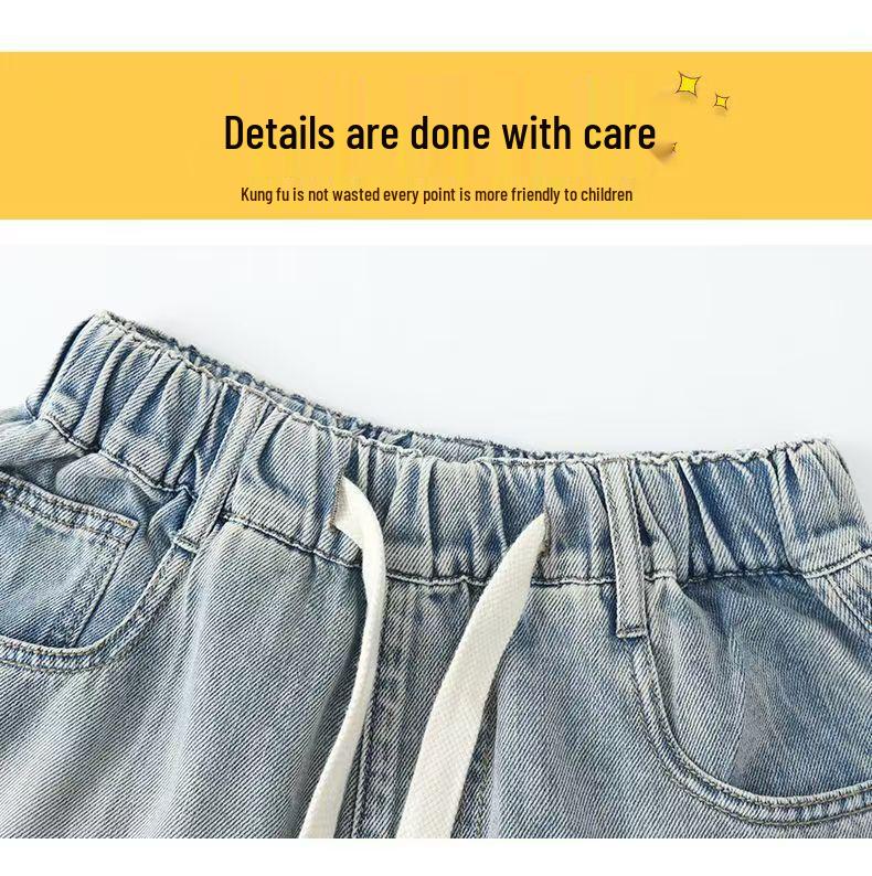 2026 Jungen Sommer-Denim-Shorts - Stylisch und leicht für Kinder