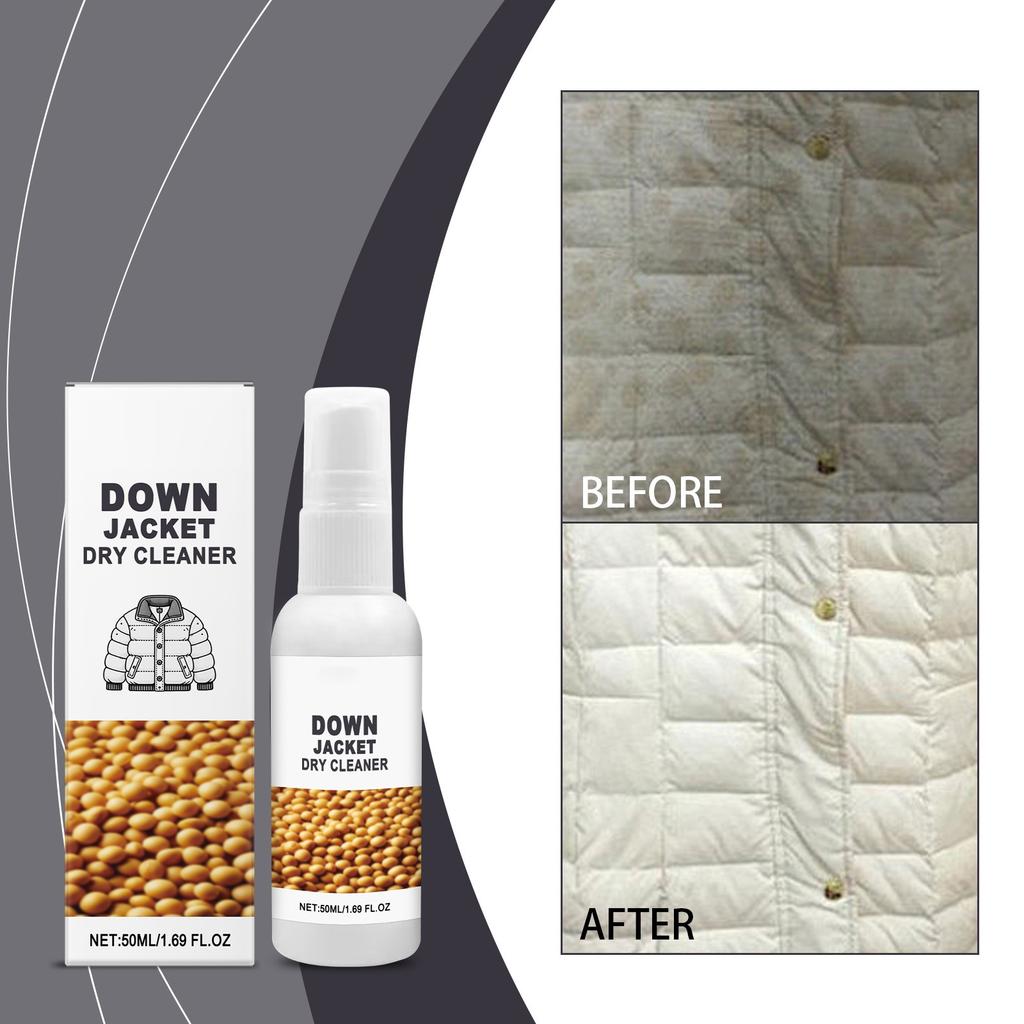 The Gentle Of The Down Jacket Detergent Restores Fluffiness, Repairs The Structure Of Down, Dirt And Odor Without Damaging The 50ml
