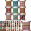 Timeless Design National Ancient Pattern Cotton Linen Pillowcase For Sophisticated Style