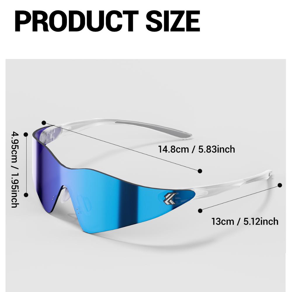 Kapvoe Sunglasses Cycling Glasses Photochromic UV400 Women Outdoor Sports Hiking Running Lightweight MTB Bike Baseball Eyewear