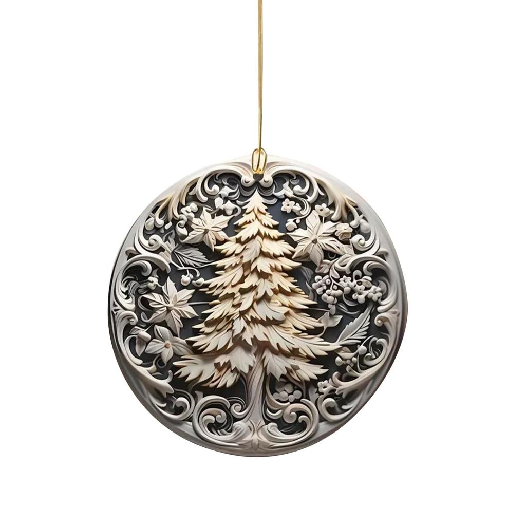 Christmas Decoration Pendant Christmas Tree Tag Theme Party Crafts Ornament