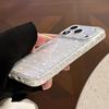Transparent White Star Phone Case Compatible with iPhone 16, iPhone 17, and iPhone 17 Pro Max