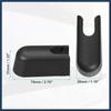 Rear Windshield Wiper Arm Nut Cover Cap Fit for Ford Edge - Pack of 1 Black Stylish Design