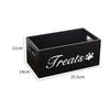 Wooden Jewelry Storage Box Pine Wood ID Paper Towel Desktop Finishing Storage Wooden Box