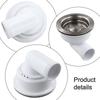 Stainless Steel Sink Strainer with Large 79mm Diameter for Effective Food Particle Capture and Drain Performance