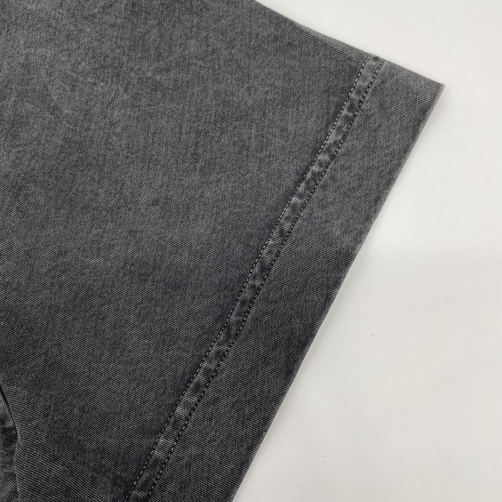 Alexander Wang [Domestically Authorized] UCC2221527 Logo Print Washed Short Sleeve T-Shirt/ Tops XL blackUsed