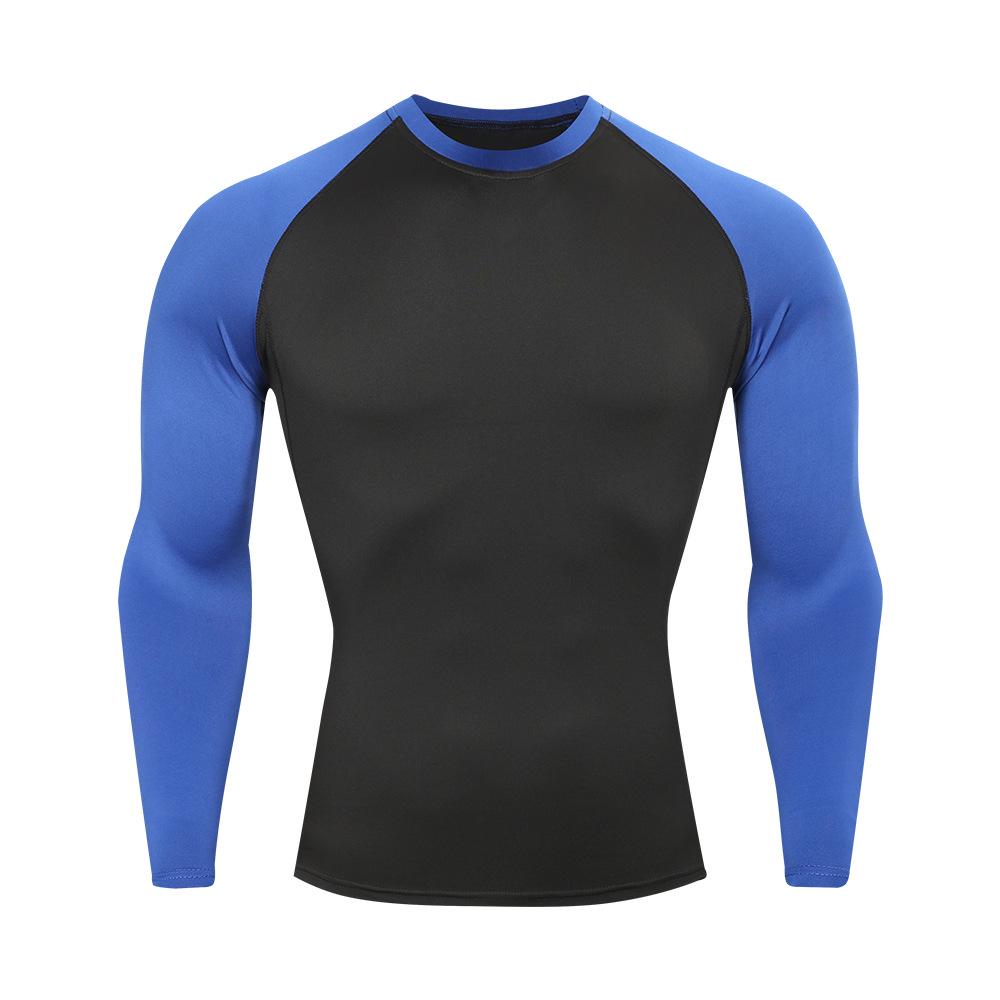 Men's Breathable High-Elastic Quick-Drying Long Sleeve Sports Tights