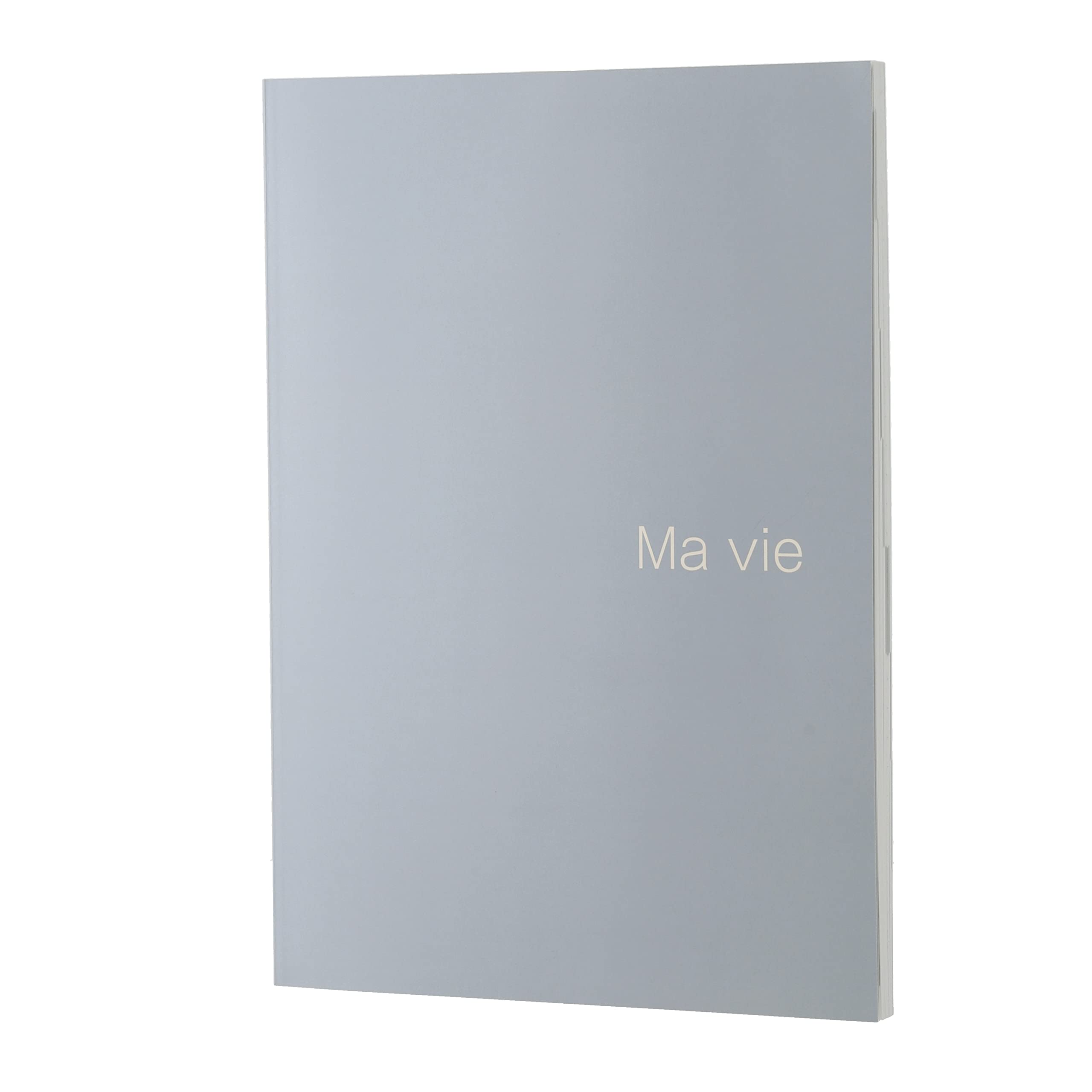 

House building notebook notebook A4 blue gray #Iemana