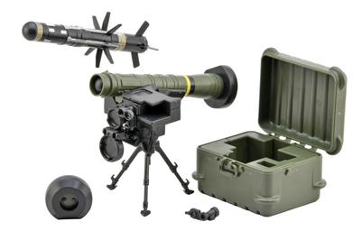 Tomytec Little Armory LA103 FGM148 Typ Pocisku Niepomalowany Zestaw do Montażu na Ramce 329992 1/12 Przeciwpancerny