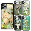 Nahida Genshin Impact Soft Phone Case For IPhone 18 17 Air 16 15 14 Max Plus 11 12 13 Pro Max Phone Cover Coque Fundas