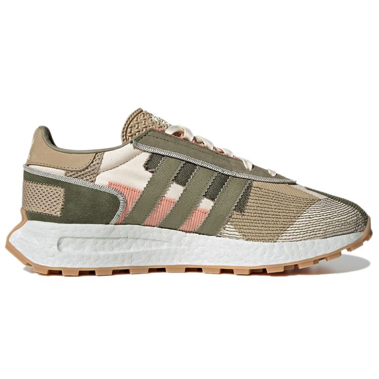 Adidas Originals Retropy E5 Comfortable Shock Absorption Low-Top Casual Shoes Unisex Sneaker Brown Green GX6362
