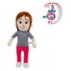 Music Toy Plush Jj Family Stuffed Dolls Educational Gift Kid