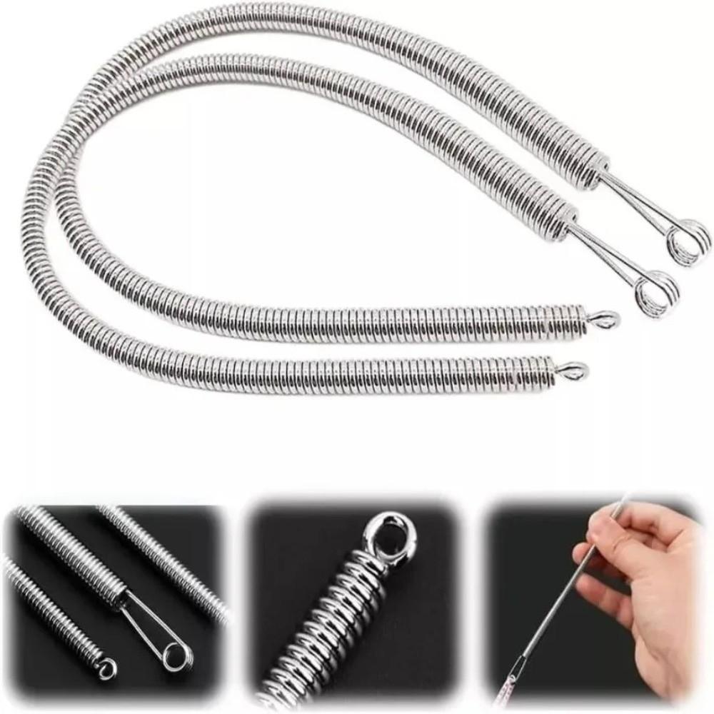 3PCS Bendable Spring Drawstring Threader Flexible Elastic Band Threading Tool  For Sweatpants