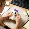 Stress Relieving Toy Halloween Bow Ghost Squeeze Toy, Relief Cartoon Sensory Toys Soft Stretchy Party Favors for Adults Kids