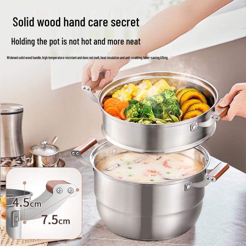 Bear Multi-Layer Steamer Pot
