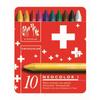 Caran Swiss Color In a Tin d'Ache 7000-710 Crayons, 10-color Set,