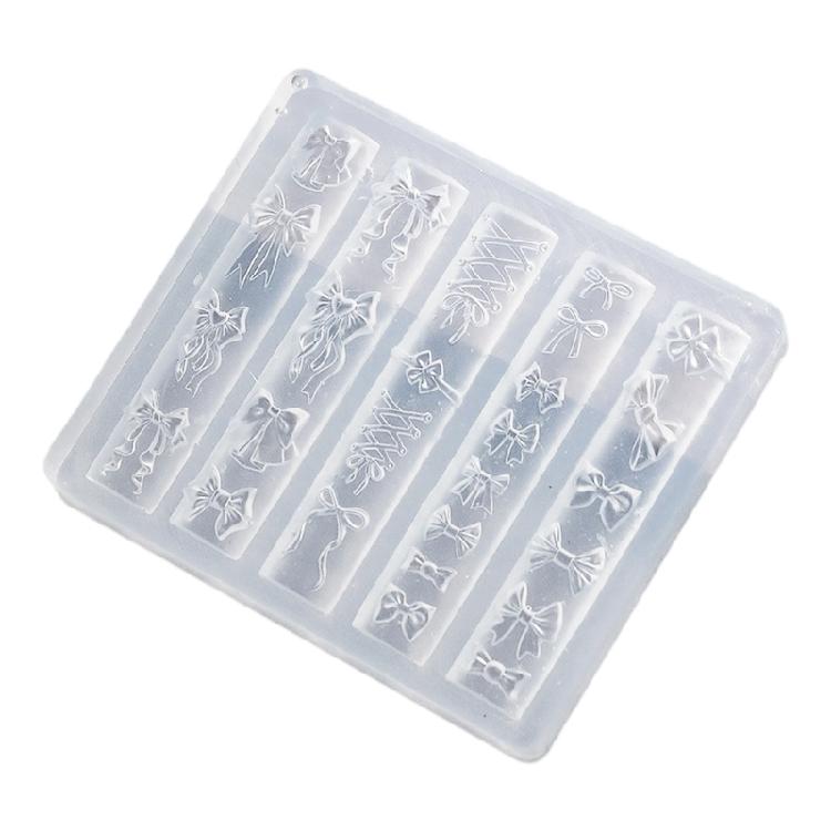 

Long Lasting Silicone 3D Nail Art Mold Flexible Reusable Design For Home And Professional