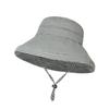 Fashionable Checkered Bucket Hat For Women Adjustable Size Uv Protection Summer Cap