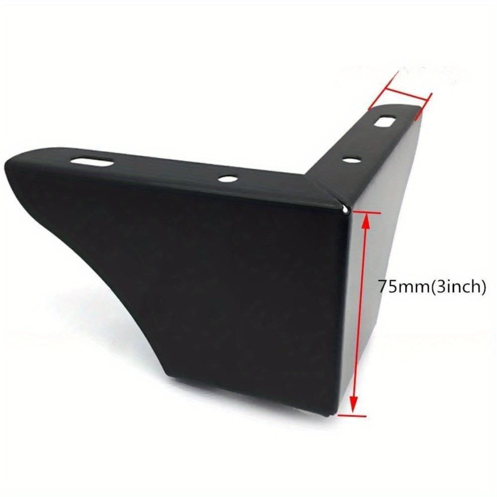 

4pcs 3inch 7.5cm sofa legs Furniture Legs Tapered Leg for Sofa Couch Cabinet Cupboard Office Table, Strong Capacity 705 lbs 4 Pcs 1PCs 7.5cm