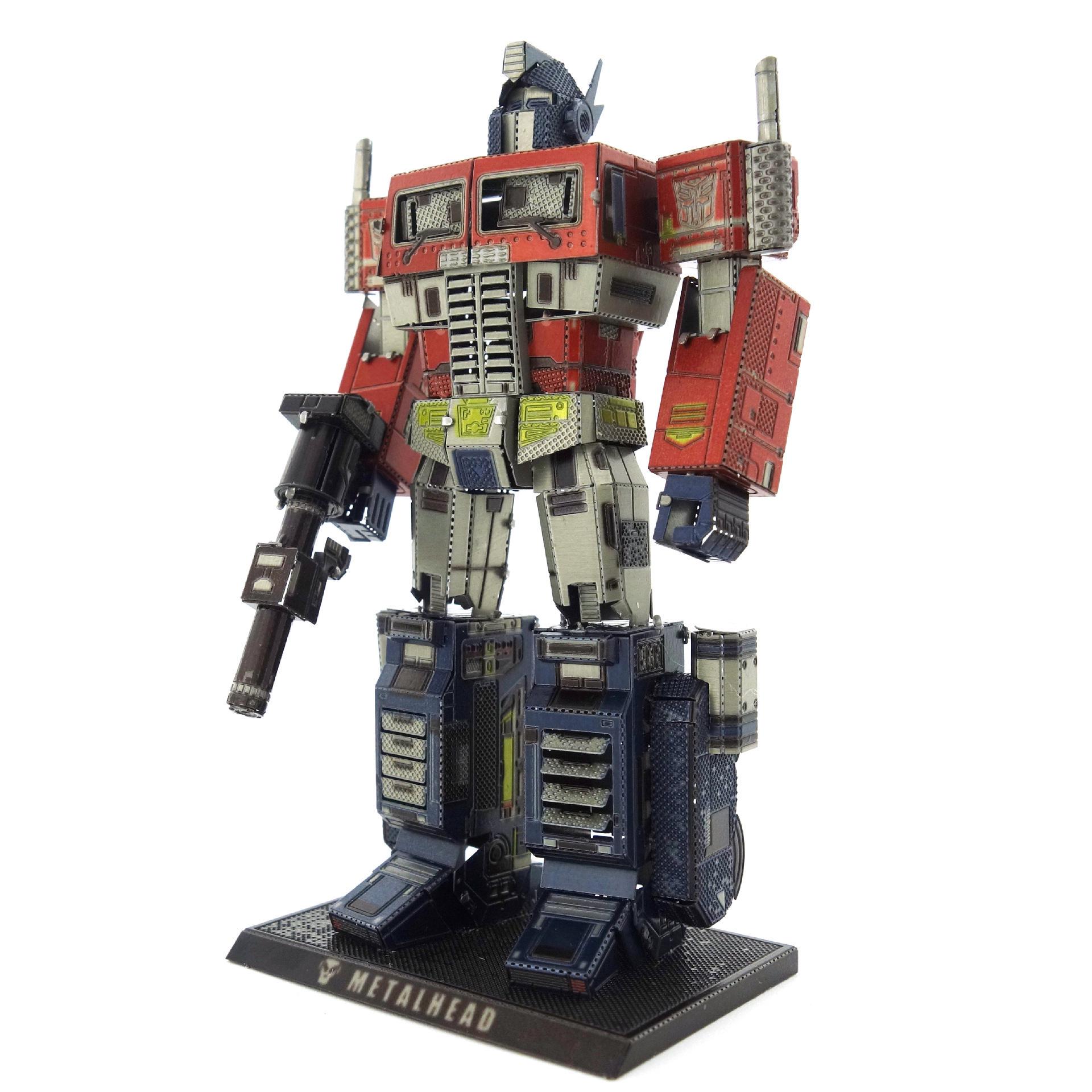 

Premium All-Metal Optimus Prime 3D DIY Model Puzzle - No Glue Needed