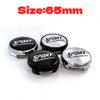 4Pcs 60mm/65mm SPORT Edition Logo Car Wheel Center Hub Caps Cover Decoration Accessories