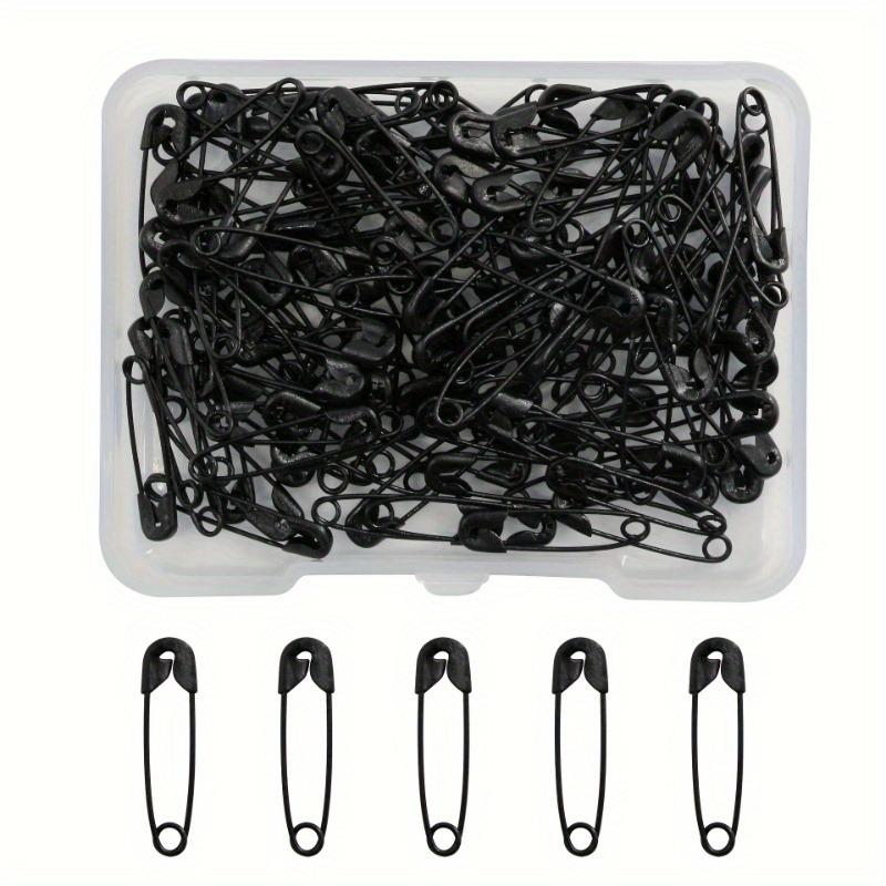 

120pcs/box Black Safety Pins Small Safety Pin Sewing Notions