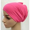 Soft Modal Inner Hijab Caps Muslim Stretch Turban Cap Islamic Underscarf Bonnet Hat Female Headband Turbante Mujer 2020