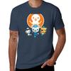 Octo Alert Captain Barnacles Kwazi Kitten And Peso Penguin Tshirt Lightweight Gym Training Tshirt
