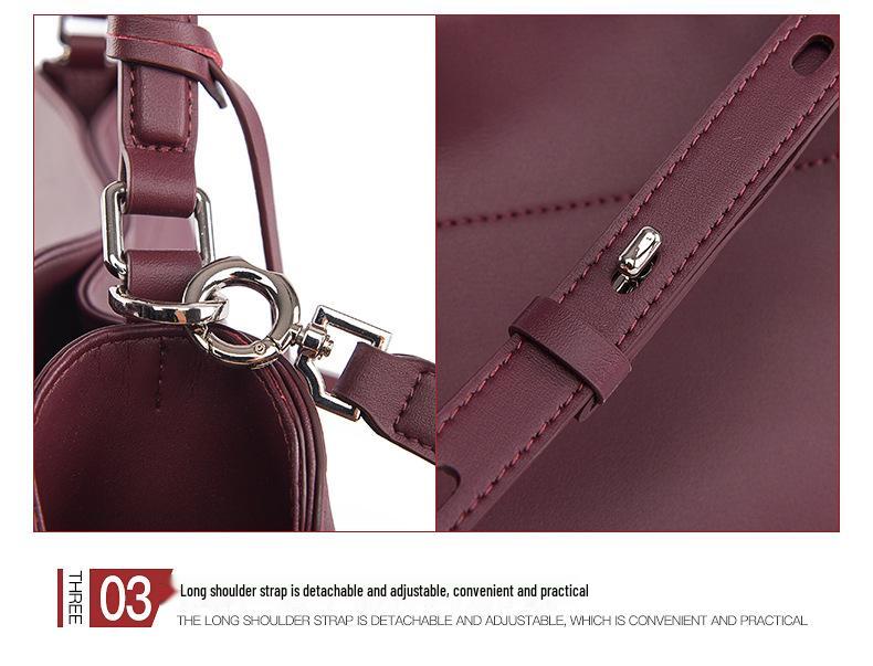 Fashionable Ladies' Versatile Cross-Body Shoulder Handbag - Large Capacity for Work Commute