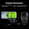 1Pcs ABS Automatic Fish Feeder 200ml Fish Bowl Feeder  for Goldfish Aquarium Feeding