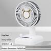 USB Rechargeable Mini Desk Fan - Portable for Dorms and Offices