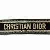 Great DIOR Shoulder Strap Christian Dior Paris Logo Embroidery Used