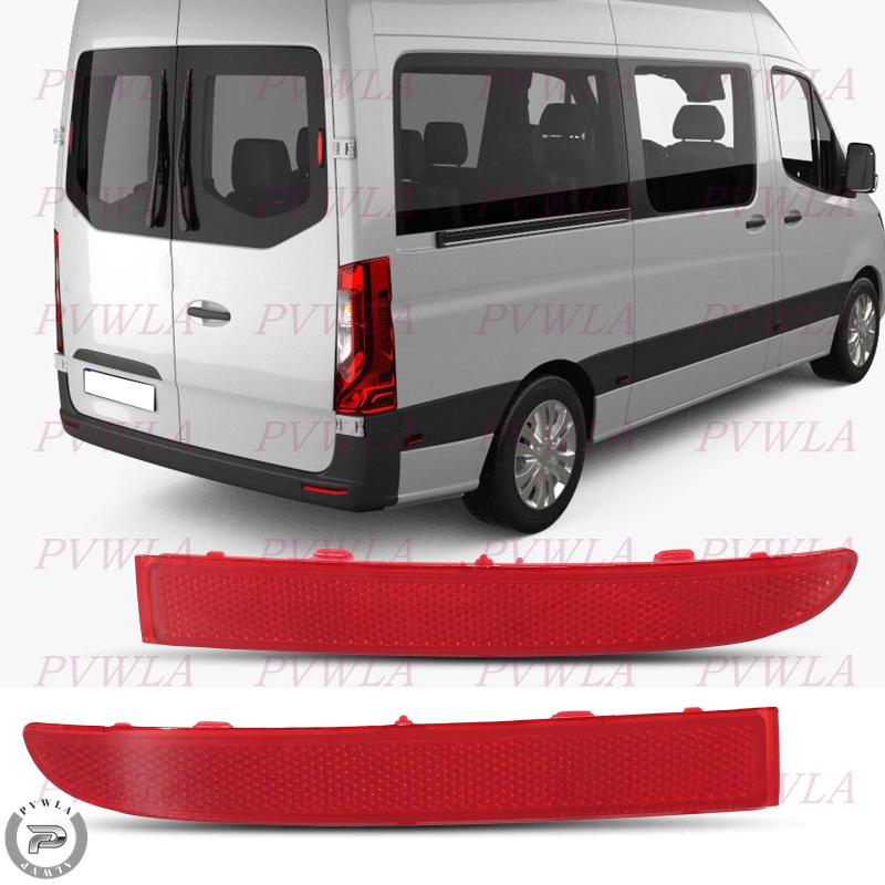 Rückstrahler für Stoßfänger Hinten Für Benz Sprinter W907 W910 1500 2500 3500 2024 Bremslicht Ohne Leuchtmittel 9108204800LH