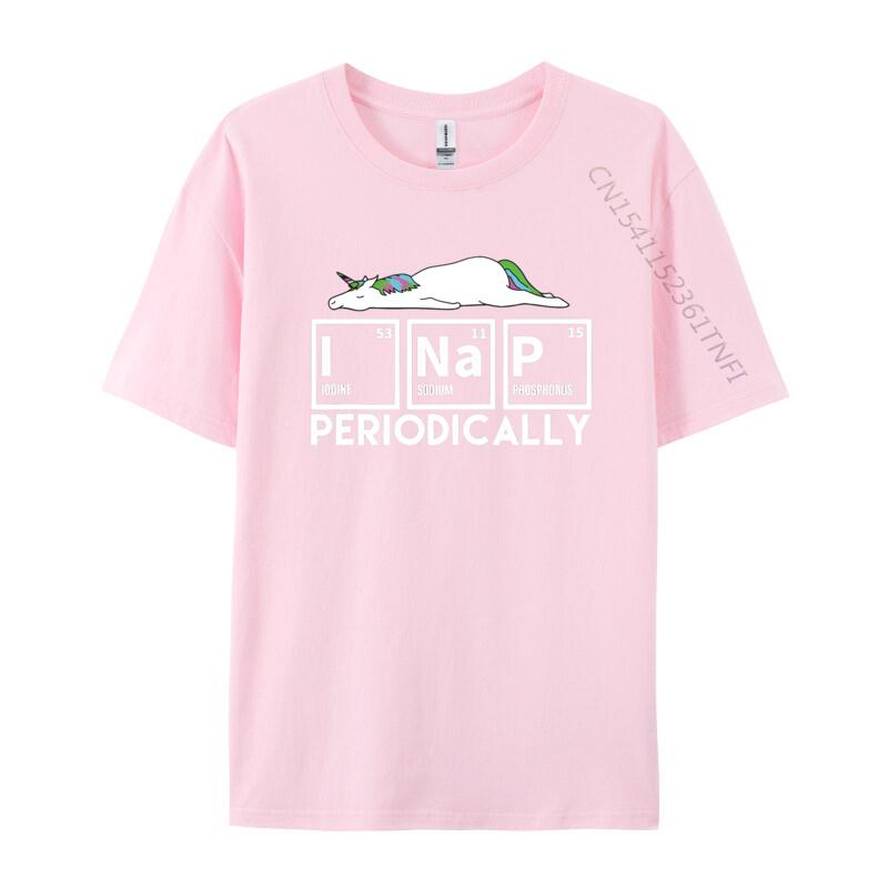 I Nap Periodically Funny Science Unicorn Tshirt Unisexs Cotton Fabric Great T Shirts Black Shirts Fashion Tees