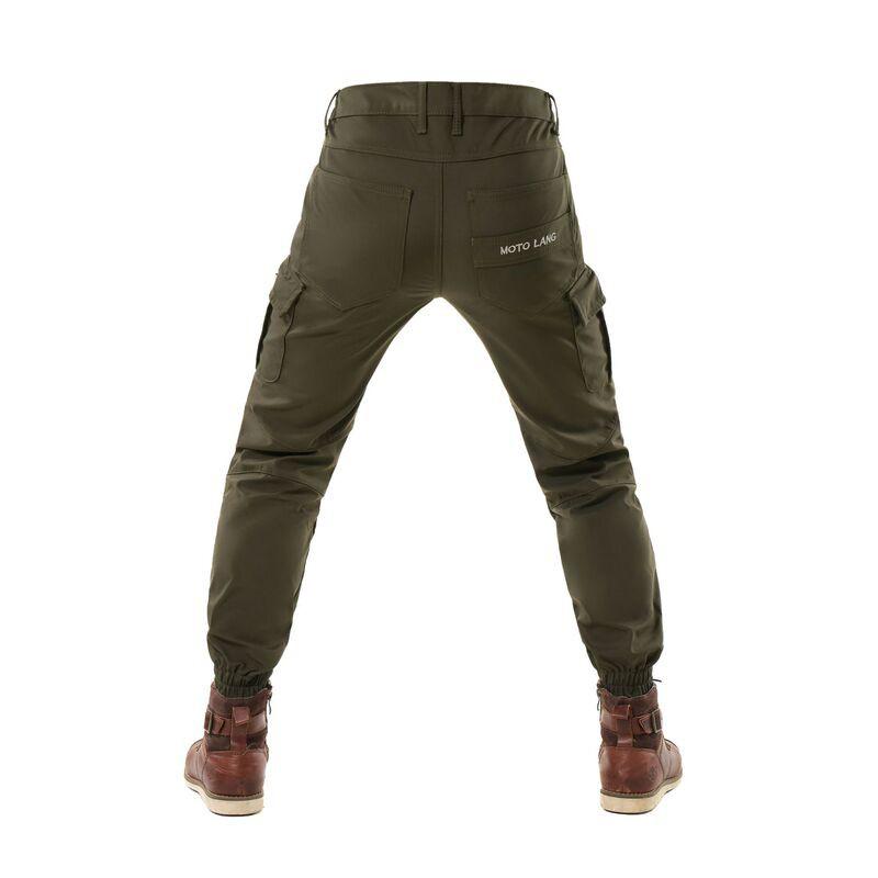 Motorcycle Riding Pants Men Women Winter Warm Windproof Crash-Resistant Protective Gear Cycling Safety Trousers
