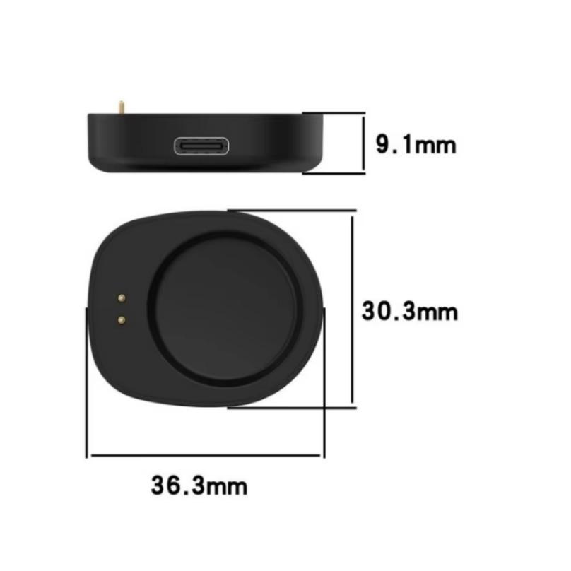 New Smart Watch Wireless Charger 1 PC Charger Adapter USB C Smartwatch Charger Base For Amazfit T-Rex 3 A2322/Balance A2286