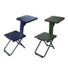 Multifunctional Folding Stool Seat with Backrest for Writing Barbecue Outdoor Backpack Travel Child