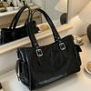 Large-capacity Tote Bag, Hand-held Suitcase, Simple Shoulder Bag, Commuting Cross-body Bag