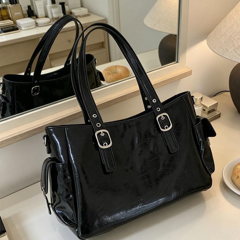 Large-capacity Tote Bag, Hand-held Suitcase, Simple Shoulder Bag, Commuting Cross-body Bag