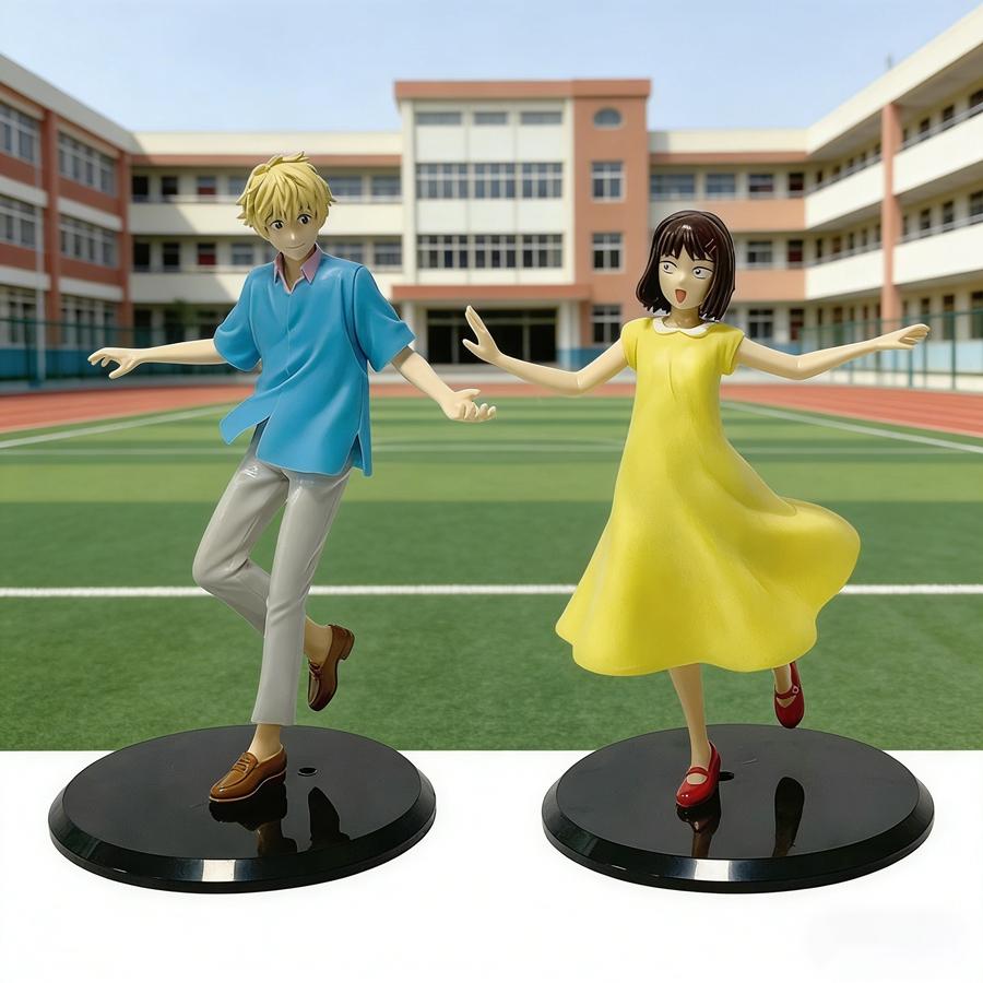 Discover Intime 18Cm Skip To Loafer Anime Figure Handsome Monitor Shima Sousuke Action Figure Iwakura Mitsumi Figurine Pvc Collection Model Playthings